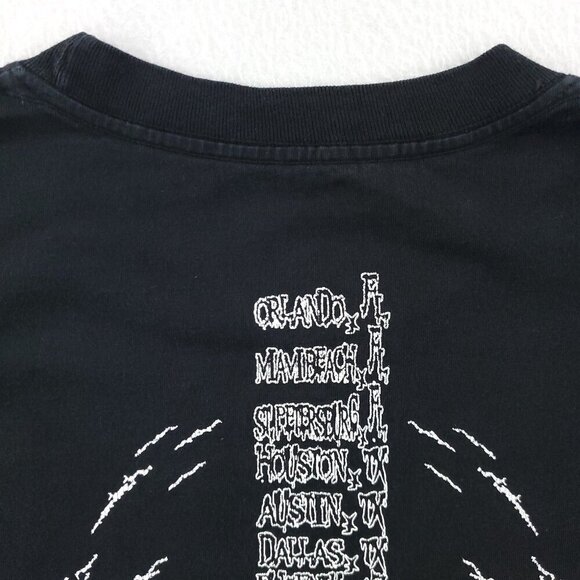 Ken Carson T-Shirt Live Chaos Tour 2024 Merchandise Rap Tee XL - Picture 12 of 12